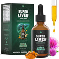 Milk Thistle Herbal Liquid Supplement - Doctor-Formulated Botanical Blend with Milk Thistle and Dandelion Root - Vegan Non-GMO Drops - 1 Month Supply