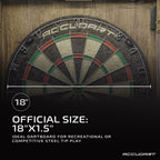 Accudart Match Pro Dartboard Cabinet Set with Auto LED