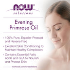 Buy now NOW Solutions, Evening Primrose Oil, 100% Pure Moisturizing Oil, with Essential Fatty Acids 4-Ounce at indiglob india