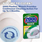 Buy now 2000 Flushes Blue Plus Bleach Automatic Toilet Bowl Cleaner, 1.25 OZ at indiglob india
