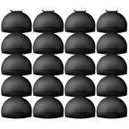 Teenitor 20Pcs Wig Cap,Black Wig Cap for Women Stocking Caps for Men | Breathable Nylon Wig Caps, High Stretchy for Most Head Sizes. Ideal for Wig Application, Cosplay, Daily Wear Dance