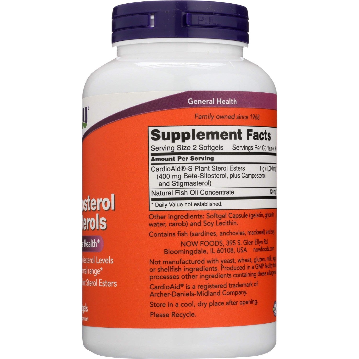Buy now NOW FOODS SPO Beta-Sitosterol Plant Sterols with Fish Oil, 180 Count at indiglob india
