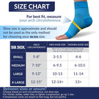 Buy now SB SOX Plantar Fasciitis Relief Socks â€“ Ankle Brace Compression Sleeve â€“ Arch Support for Foot Pain, Swelling, Heel Spurs â€“ Foot Brace for Achilles Tendonitis Relief, Injury Recovery (Blue, Medium) at indiglob india