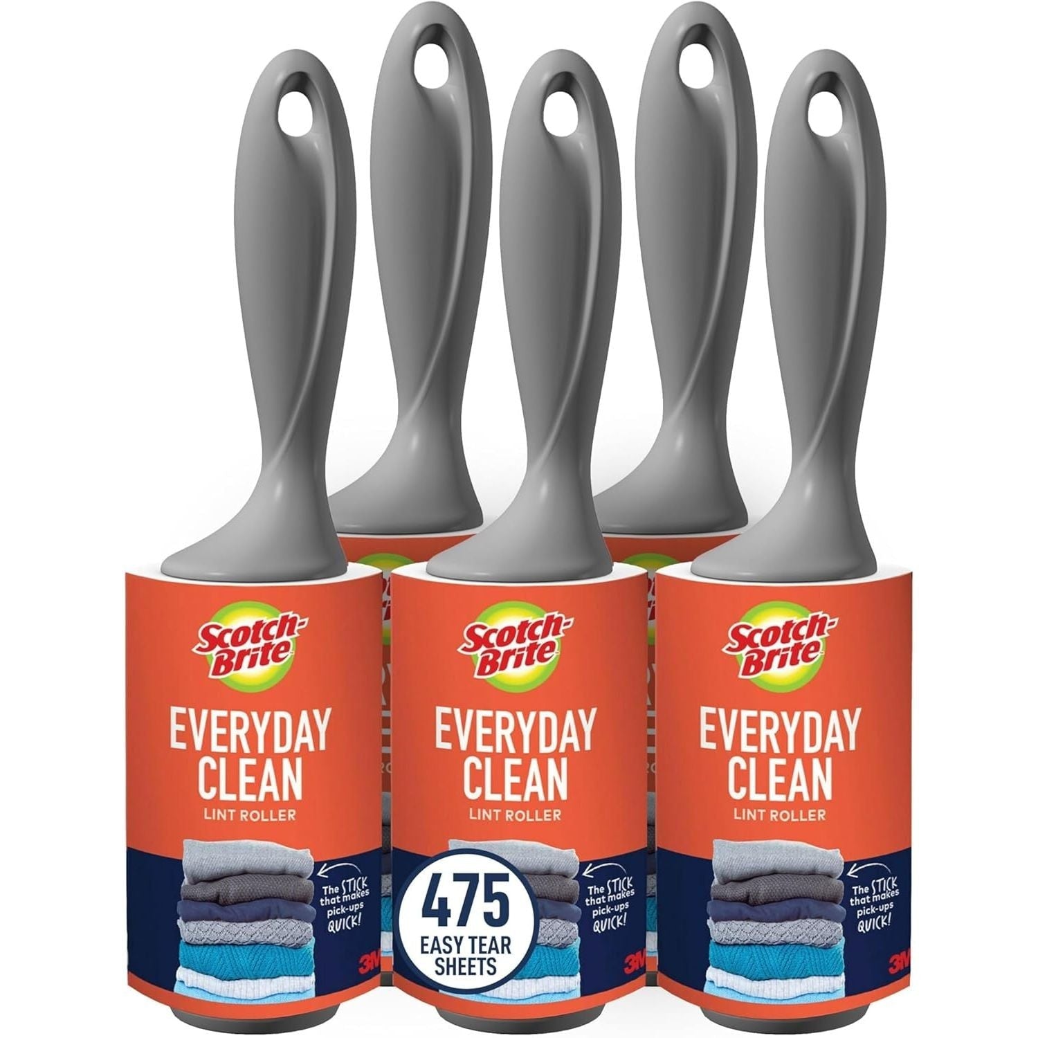 Buy now Scotch-Briteâ„¢ Everyday Clean Lint Roller Combo Pack 836RS-95-5pka, 1 pack per case at indiglob india