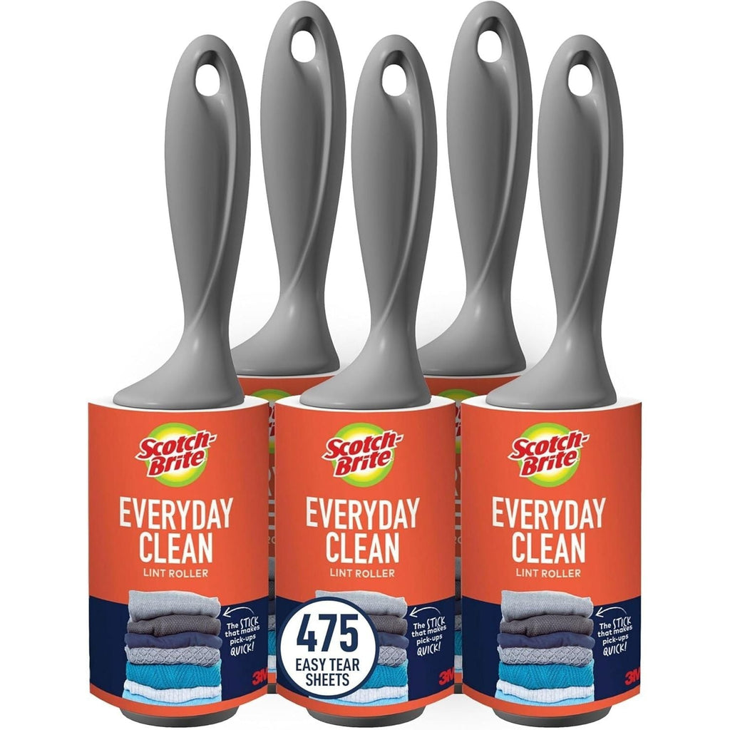 Buy now Scotch-Briteâ„¢ Everyday Clean Lint Roller Combo Pack 836RS-95-5pka, 1 pack per case Default at indiglob india