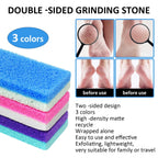 NYQIUGER 6Pcs Professional Pedicure Foot Pumice Stone for Feet Skin Callus Remover and Scrubber for Dead Skins Sided