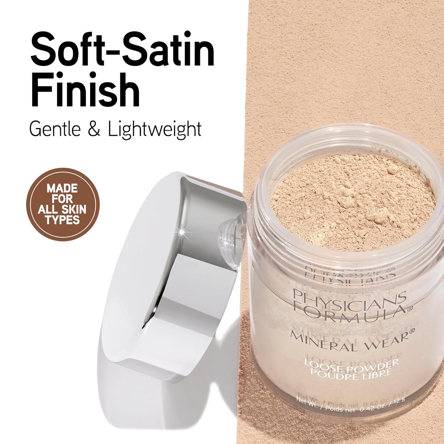 Buy now Physicians Formula Mineral Wear Talc-Free Loose Powder Translucent Light, Dermatologist Tested, Clinically Tested at indiglob india