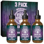 Buy now Viking Revolution Beard Oil with Clary Sage for Men - Natural Blend with Argan and Jojoba Oils for Softening, Strengthening, and Moisturizing at indiglob india