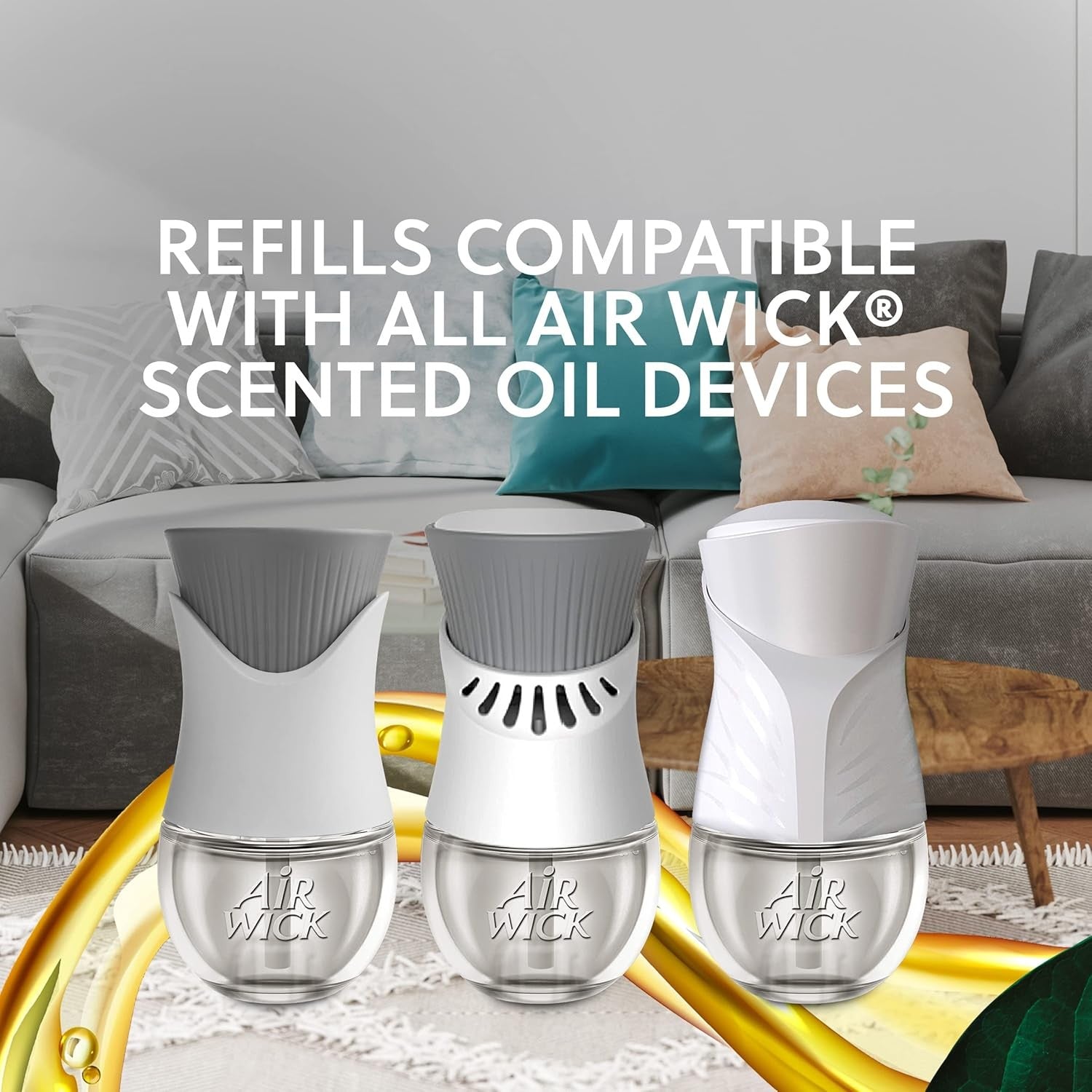 Buy now Air Wick Plug in Scented Oil Starter Kit (Warmer + 1 Refill), Fresh Linen, Air Freshener, Essential Oils at indiglob india