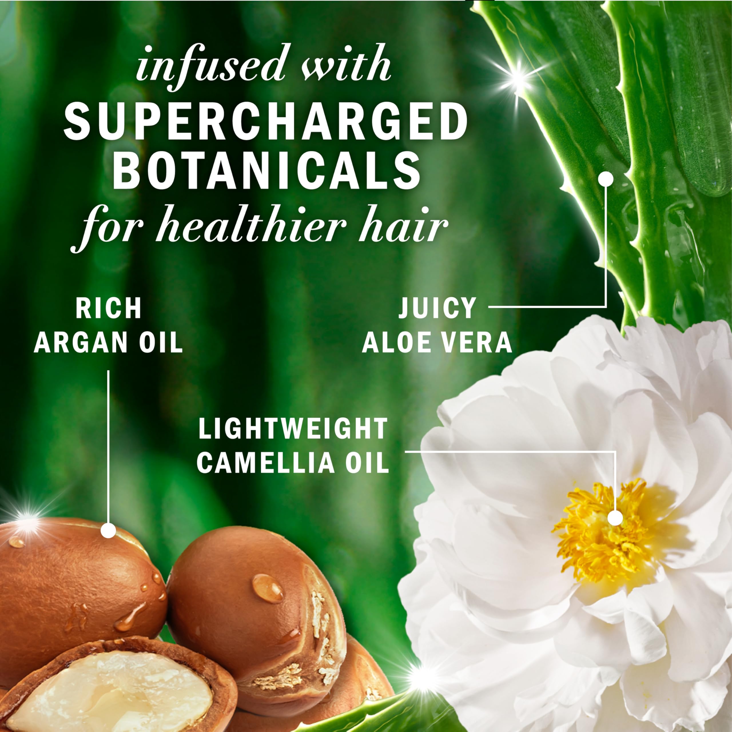 Herbal Essences Argan Oil Repair Shampoo & Conditioner Set, Moisturizes & Smoothes, Paraben-Free, Color-Safe, pH-Balanced, Citrus Scent, 20.2 Fl Oz, 2-Pack