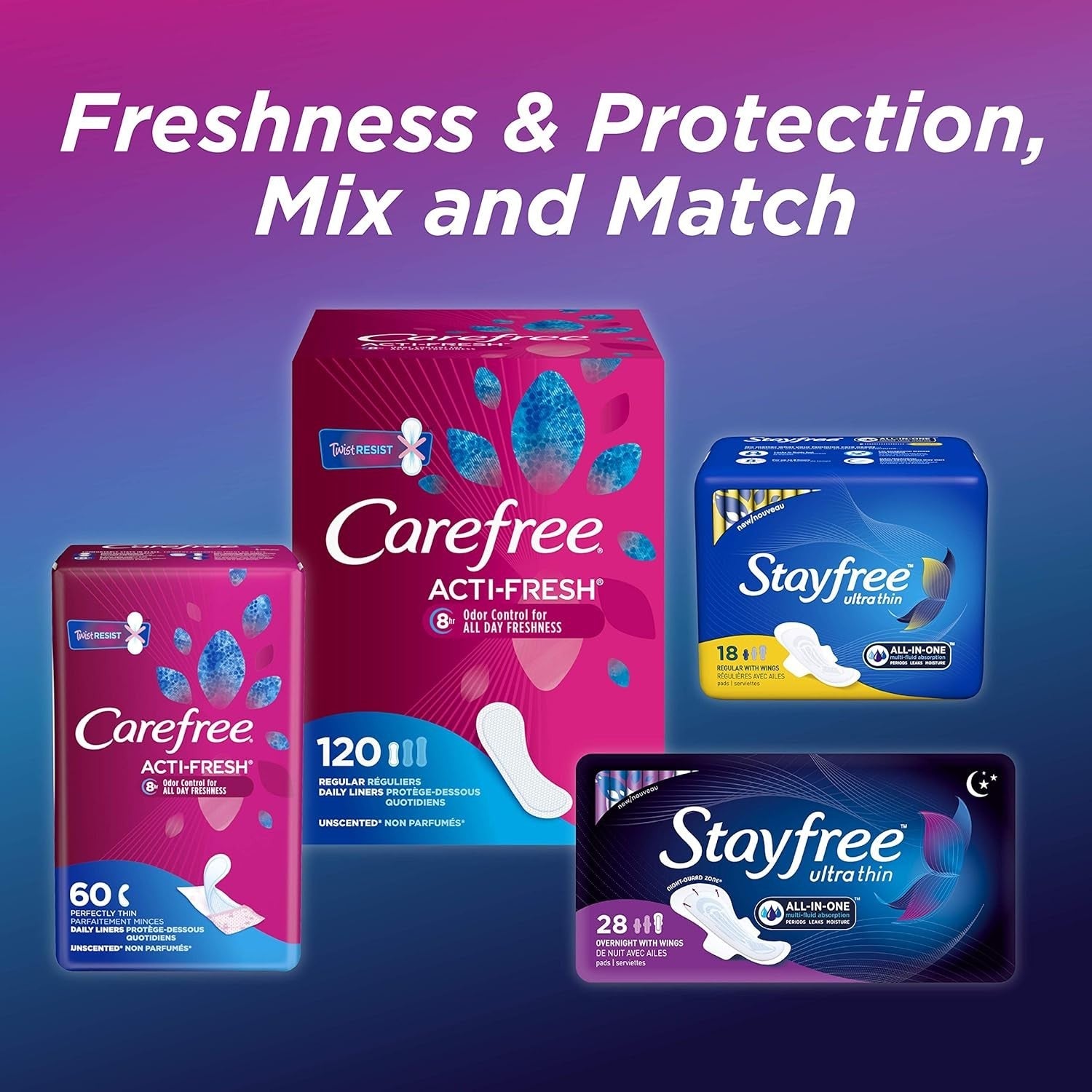 Buy now Stayfree Maxi Super Long Wingless Reliable Protection and Absorbency Pads For Women, 48 Count (Pack of 1) at indiglob india