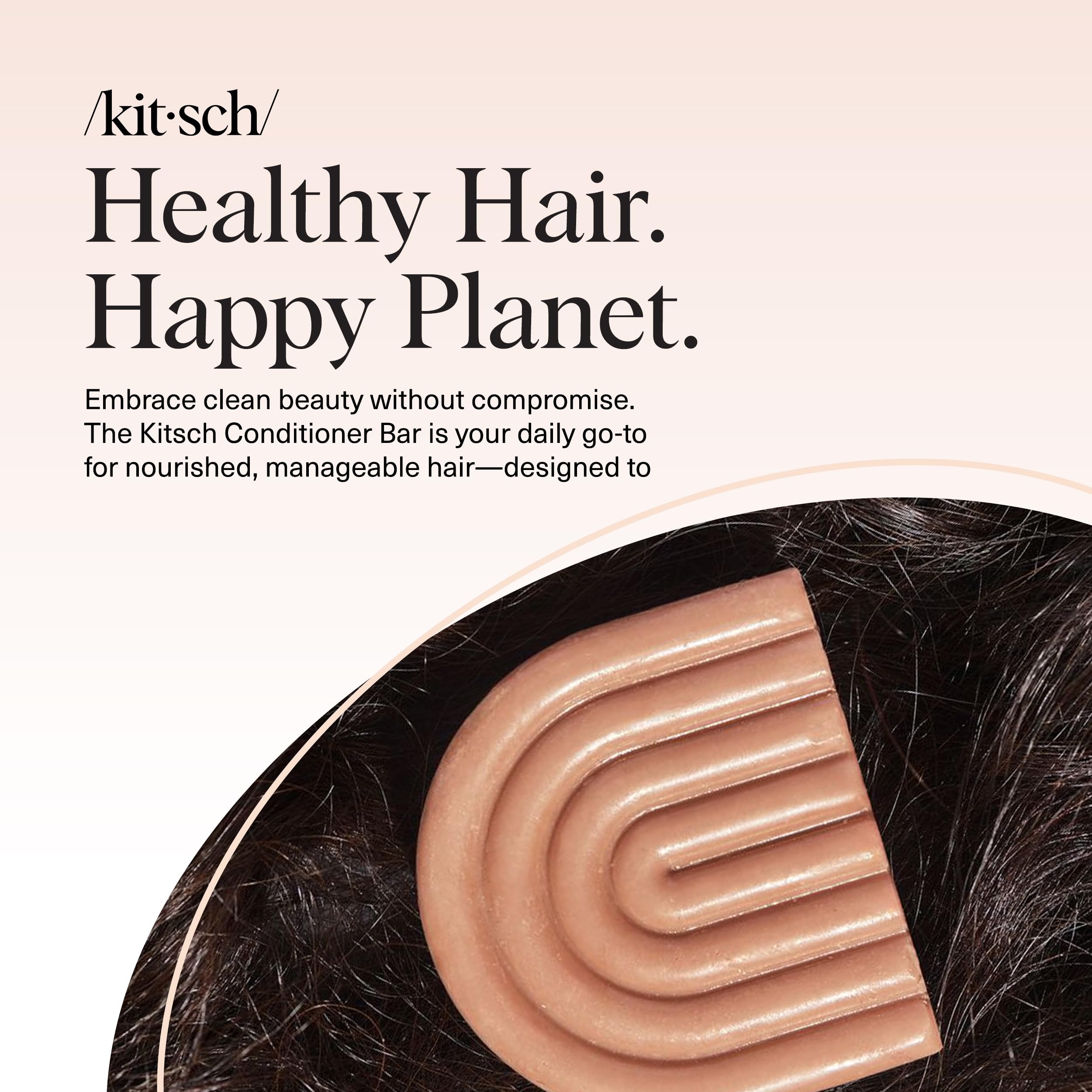 Buy now Kitsch Shea Butter Conditioner Bar Æ’?? Shea Moisture Conditioner for Soft, Hydrated Hair Æ’?? Solid Hair Conditioner for Hair Care Æ’?? Paraben, Sulfate & Silicone-Free, Vegan, Made in USA - 2.7 oz at indiglob india