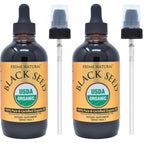 Prime Natural Organic Black Seed Oil Cold Pressed Cumin Seed Oil 4oz