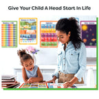Buy now Classroom Educational Posters - 20pcs 16â€ x 11â€ - Teacher Classroom Must Haves Supplies Essentials - ABC Alphabet Poster School Supplies - Elementary Kindergarten Preschool Learning Activities at indiglob india