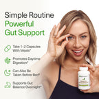 BIOptimizers Probiotic Breakthrough – Lactobacillus Plantarum OM Probiotics & Prebiotics Health Supplement for Gut, Digestive & Immune Support Probiotics for Women Men Elderly– 60 Vegan Capsules