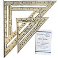 Buy now SWANSON Tool Co., Inc SW1201K Value Pack 7 inch Speed Square and Big 12 Speed Square (without layout bar) ships with Blue Book 7" & 12" (inches) Combo at indiglob india