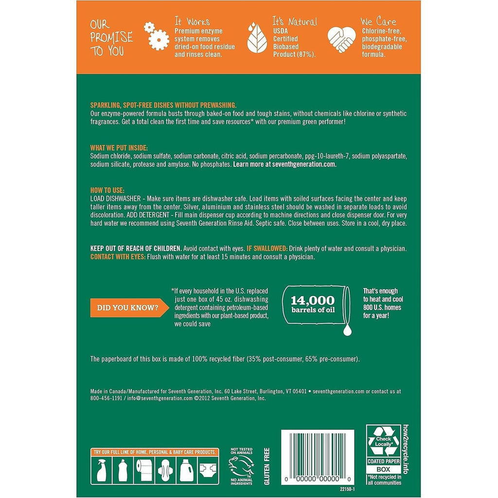 Buy now Free & Clear Automatic Dishwasher Powder, 45oz Box 12/Case at indiglob india