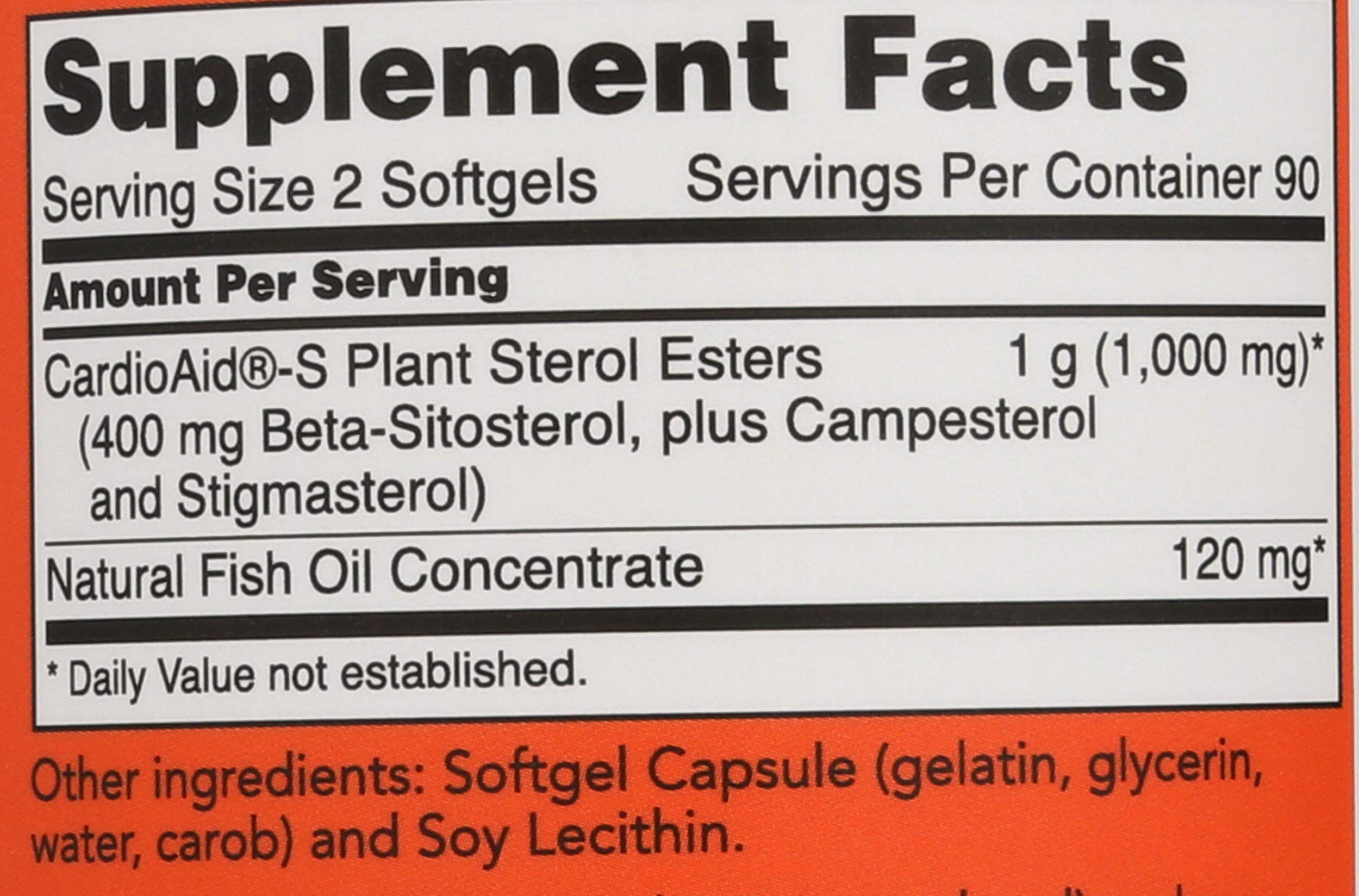 Buy now NOW FOODS SPO Beta-Sitosterol Plant Sterols with Fish Oil, 180 Count at indiglob india