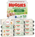 Buy now Baby Wipes, Huggies Natural Care Sensitive Baby Diaper Wipes, Unscented, Hypoallergenic, 1 Flip-Top Packs (56 Wipes Total) at indiglob india