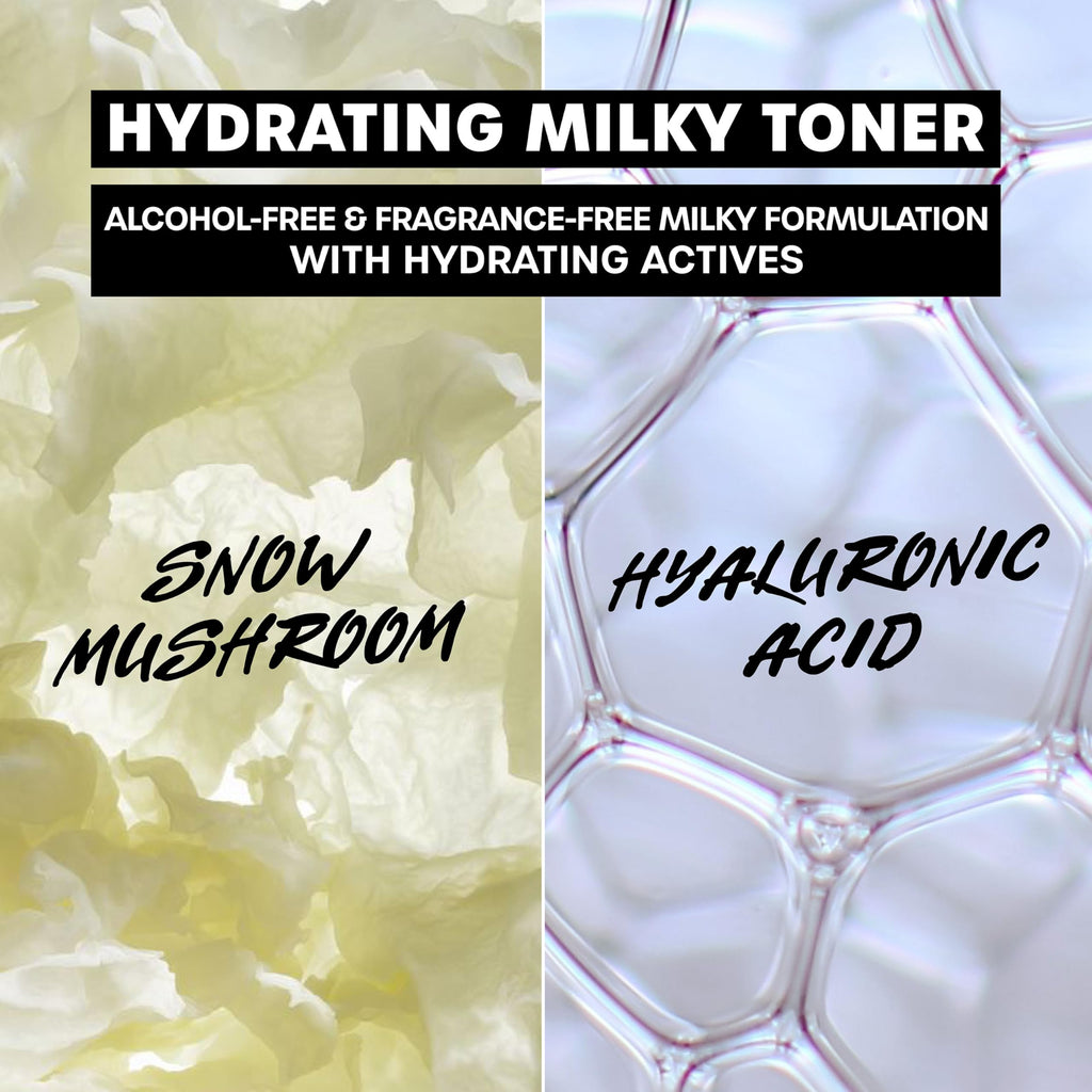 THAYERS Purify & Hydrate Skin Care Set, Rose Petal Face Toner & Milky Toner