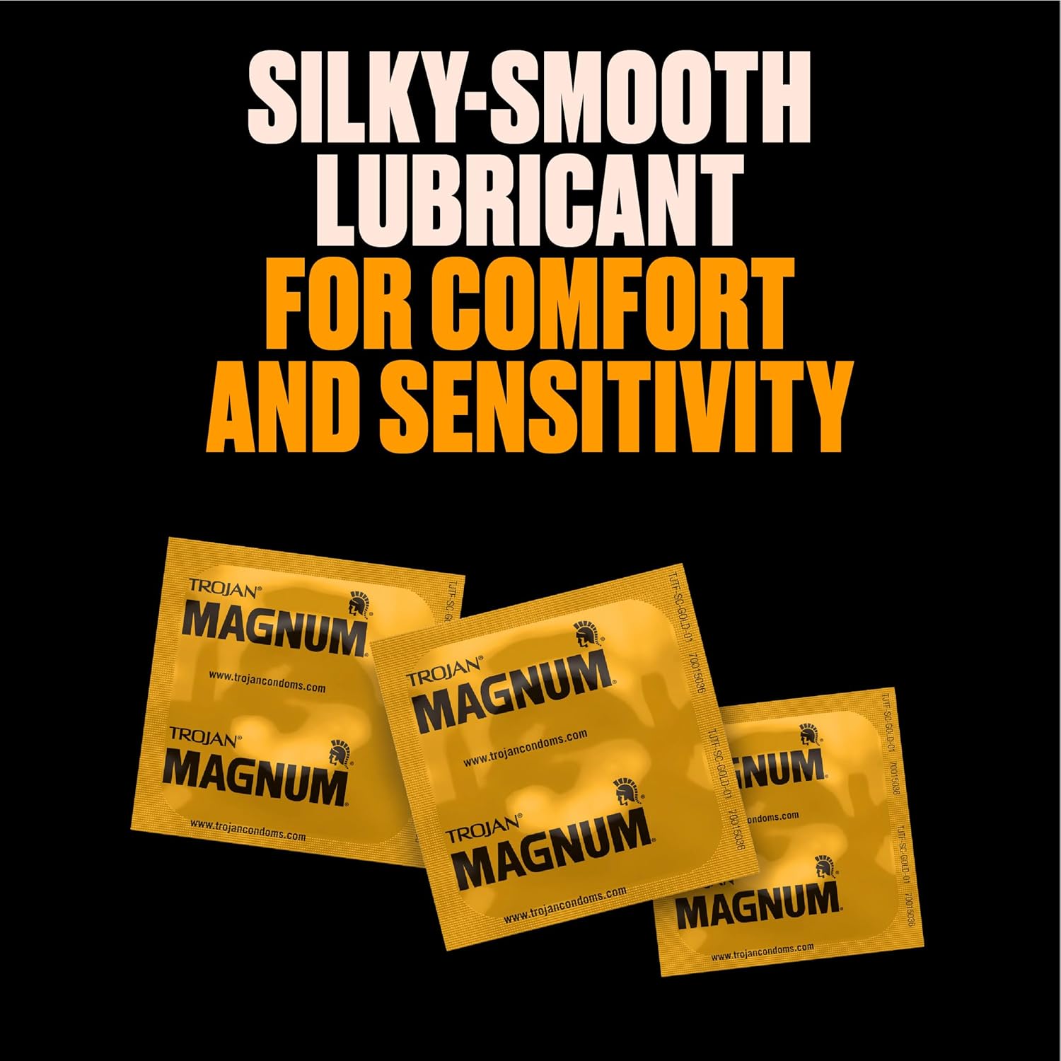 Buy now Trojan Magnum Large Size Lubricated Condoms - 12 count at indiglob india