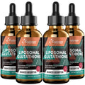 2000MG Liposomal Glutathione Liquid Drops, Ultra High Absorption, Natural Detoxification, Immune System & Skin Support*, L-Glutathione, Vitamin C & Hyaluronic Acid, Capsules Alternative, 2.02 OZ