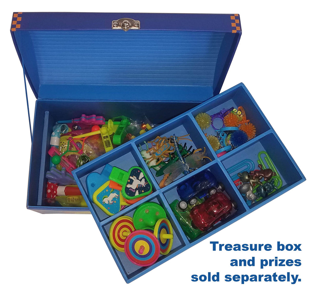 Treasure Chest Box for Teachers and Classroom Toy Prizes for Star Students