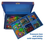 Treasure Chest Box for Teachers and Classroom Toy Prizes for Star Students