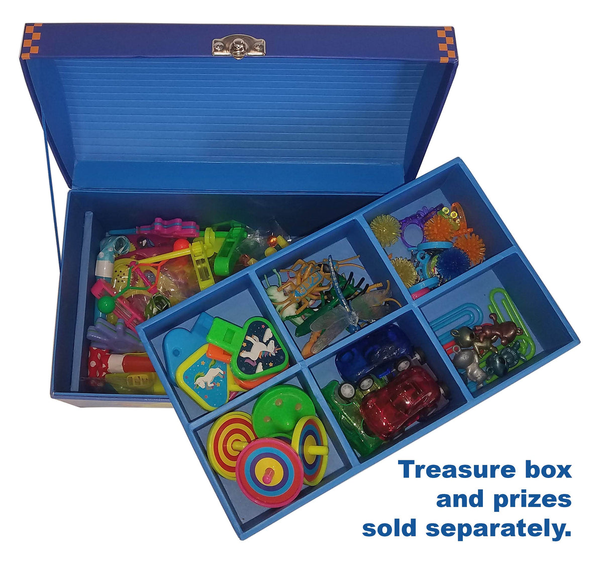 Treasure Chest Box for Teachers and Classroom Toy Prizes for Star Students