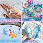 LET'S RESIN UV Resin, 200g High Viscosity Resin for Crafts, Doming, Coating
