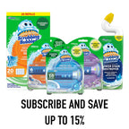 Buy now Scrubbing Bubbles Fresh Gel Toilet Bowl Cleaning Stamps, Helps Keep Toilet Clean and Helps Prevent Limescale & Rings, Rainshower Scent, 1 Dispenser with 24 Fresh Gel Stamps at indiglob india