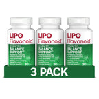 Lipo-Flavonoid for Vertigo & Dizziness Relief, Clinically Tested Formula with Ginkgo Biloba, Vitamin D, & Vitamin B Complex, Inner Ear Health & Balance Support, 30-Count (Pack of 2)