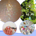 DIY Suncatchers, 400pcs Sun Catchers Supplies Kit Art and Crafts for Adults