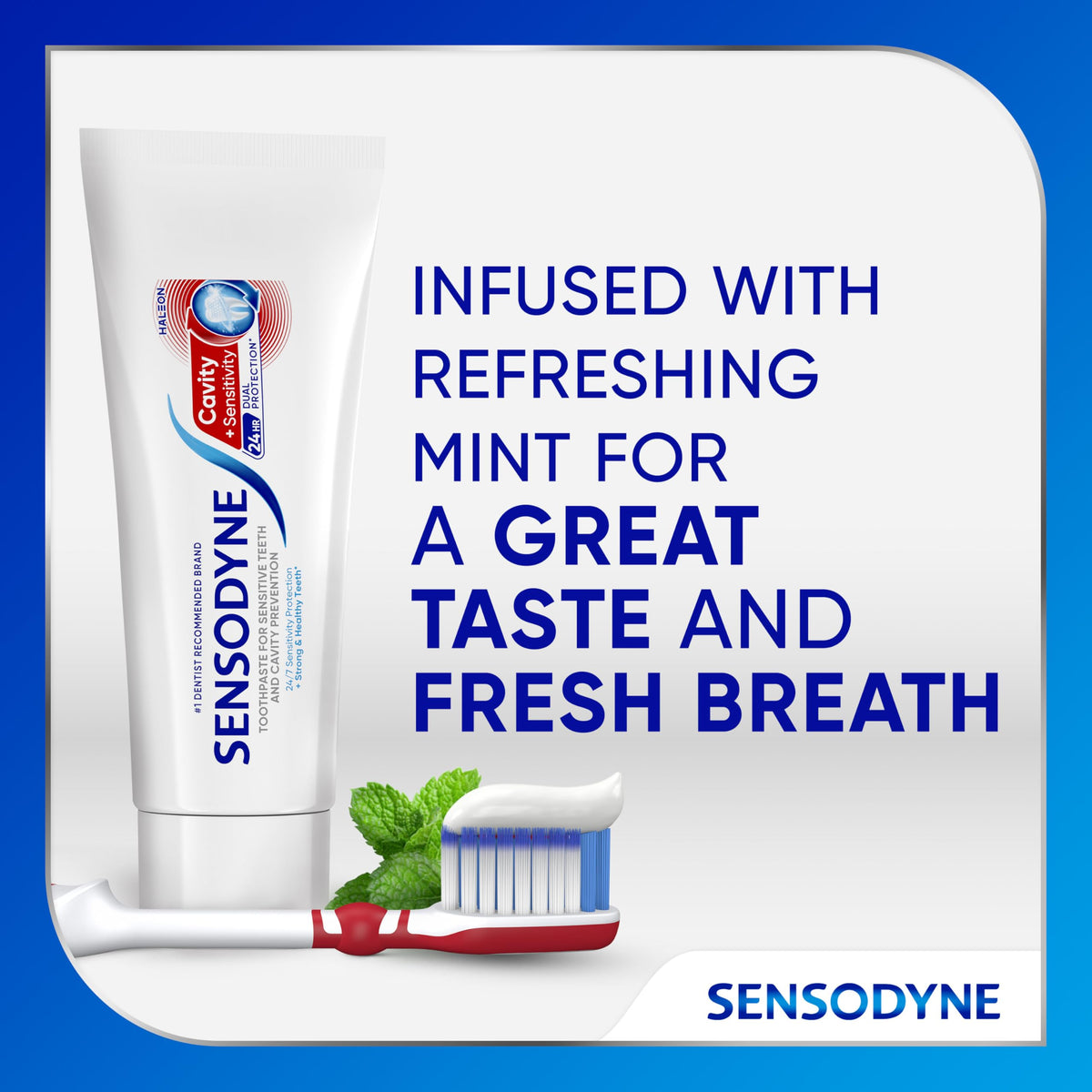 Sensodyne Cavity + Sensitivity Toothpaste, 2.7 oz