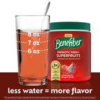Benefiber Prebiotic Fiber + Superfruits, Strawberry Dragon Fruit, 8.8 oz