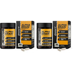 ONNIT Alpha Brain Nootropic Brain Supplement for Focus & Memory, 90 Count | IGEN Non-GMO Tested; L-Theanine, Alpha GPC & Vitamin B6; brain supplement for memory, focus & mental clarity, men & women