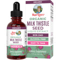MARYRUTH'S USDA Organic Milk Thistle Seed Liquid Extract Drops, 1 fl oz