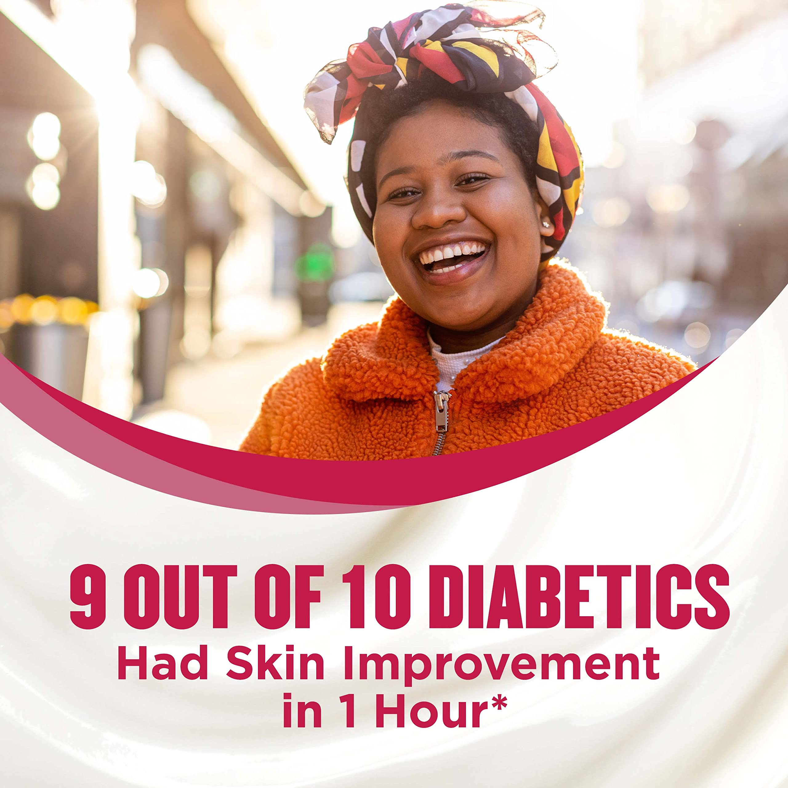 Gold Bond Diabetics' Dry Skin Relief Body Lotion for Dry Skin, With Aloe | 24-hour moisture, dry skin lotion for diabetes care, with aloe & 3 vitamins for long-lasting hydration, all-over moisturizer