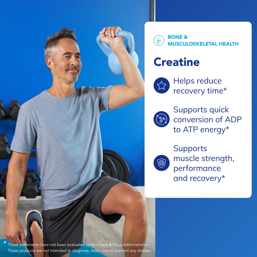 Pure Encapsulations Creatine - Creatine Supplement, 315 g (60 Servings) | Muscle Strength, Performance and Recovery*, Pre-Workout Recovery Powder, Gluten-Free, Non-GMO and Hypoallergenic