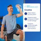 Pure Encapsulations Creatine - Creatine Supplement, 315 g (60 Servings) | Muscle Strength, Performance and Recovery*, Pre-Workout Recovery Powder, Gluten-Free, Non-GMO and Hypoallergenic