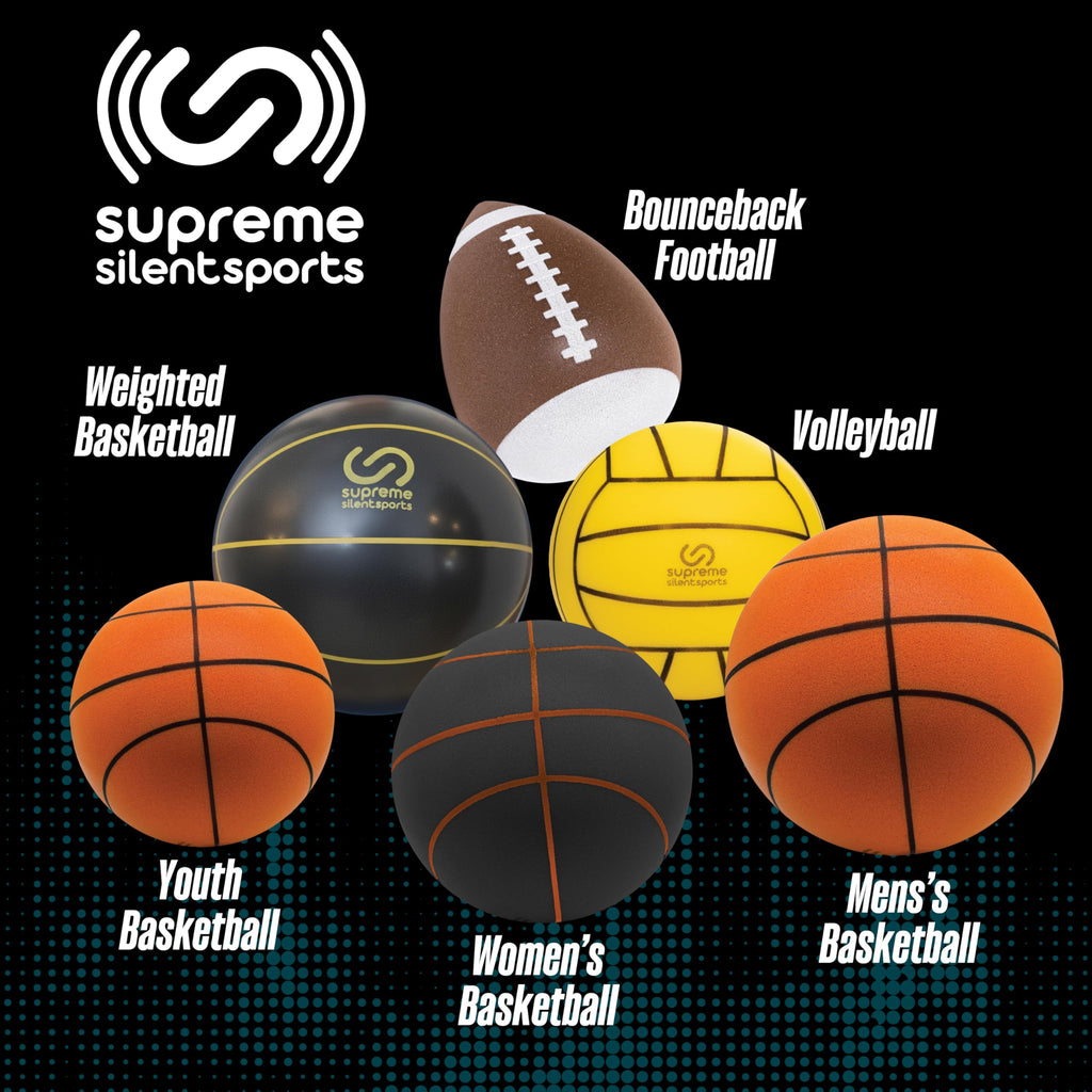 Supreme Silent Sports Bounceback Football | Game Size - 20"