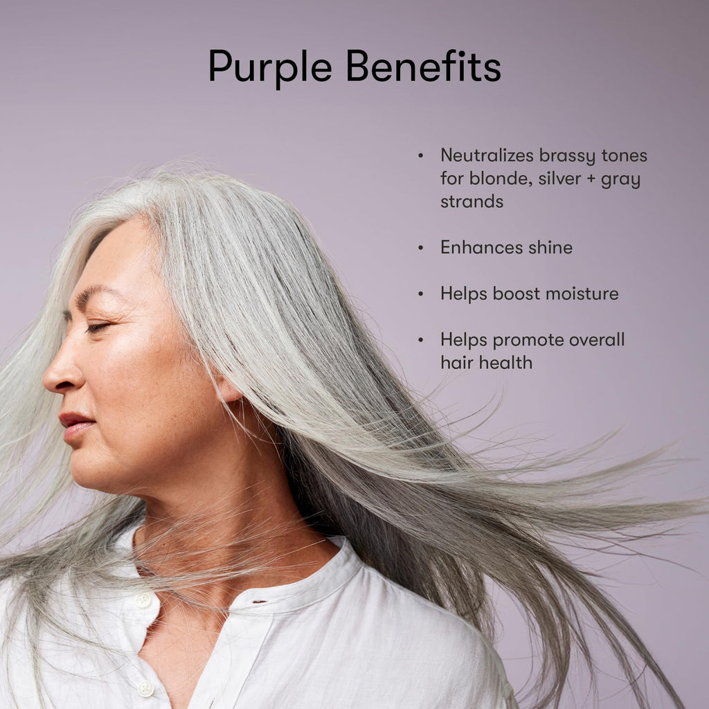 Odele Sulfate-Free Purple Shampoo & Conditioner Set, 13 fl oz Each