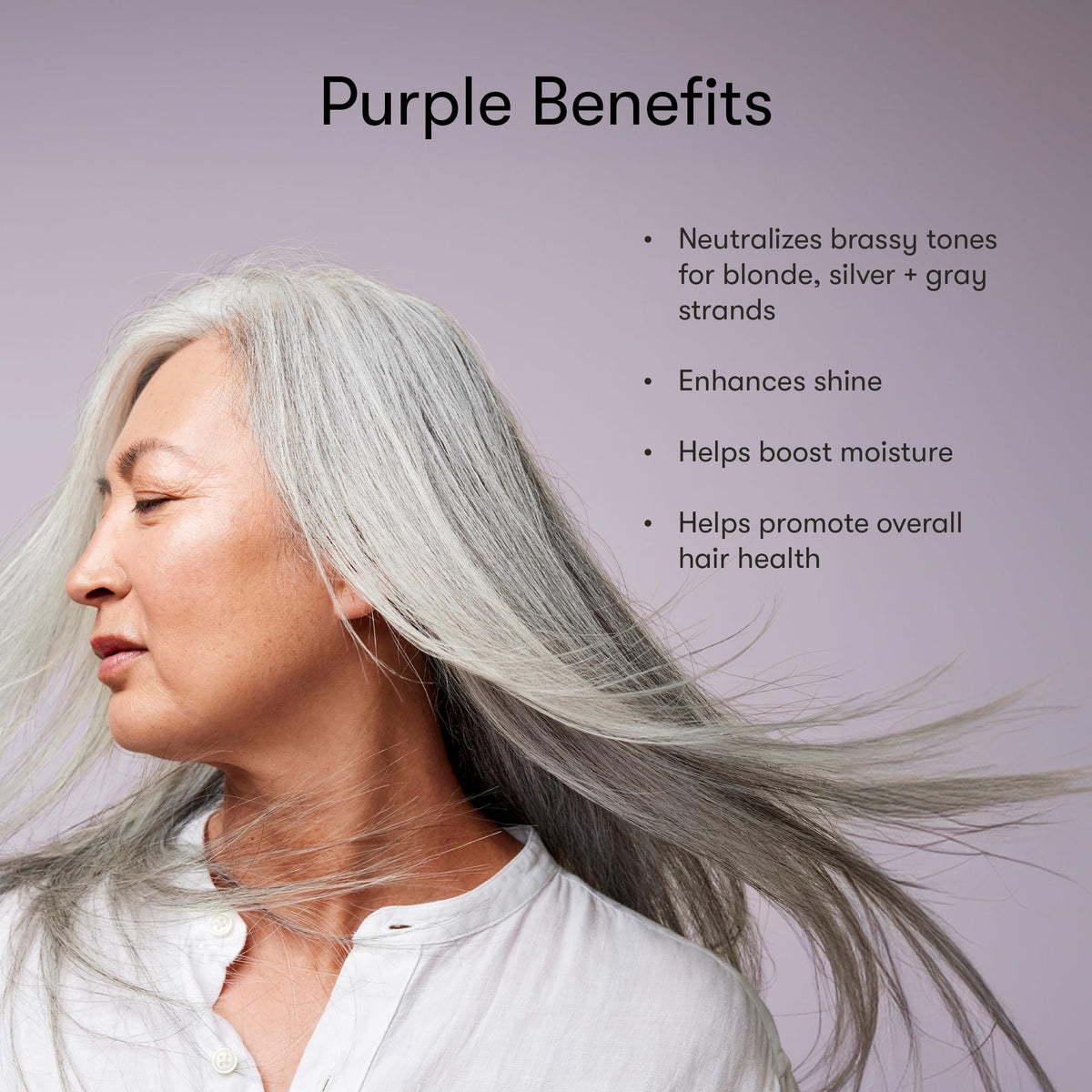 Odele Sulfate-Free Purple Shampoo & Conditioner Set, 13 fl oz Each