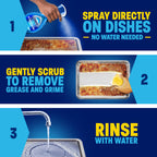 Dawn Dish Soap Spray Kitchen Household Essentials 1 Tropical Blend Starter Kit and Watermelon Refill Combo Pack, 16 oz (each)