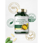 Carlyle Evening Primrose Oil Supplement 1000mg | 80 Softgel Capsules