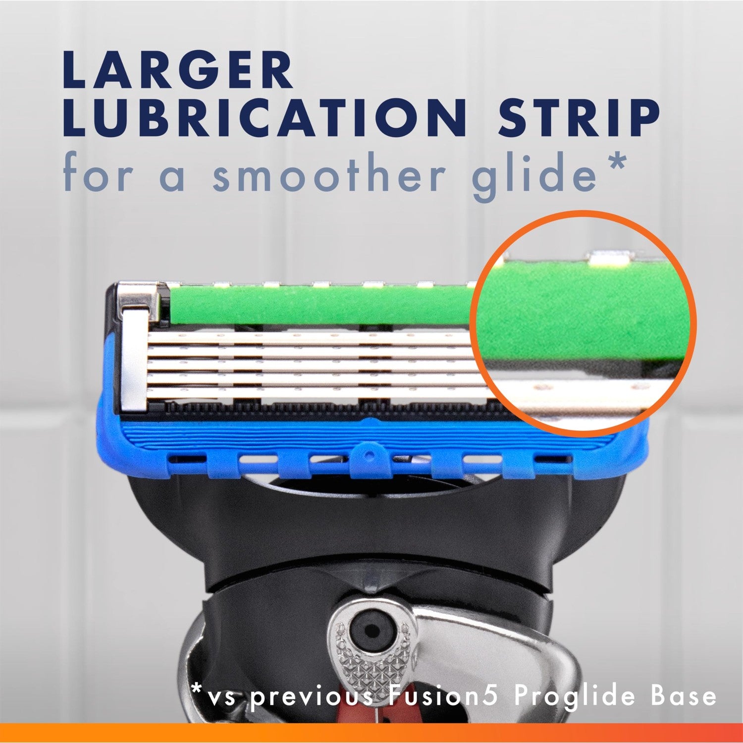 Gillette Fusion5 ProGlide Razor Blade Refills for Men, 5 Count