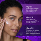 Buy now Olay Retinol Night Cream for Women, Anti-Aging Face Moisturizer, Fragrance-Free, Non Greasy - Anti-Wrinkle, Smooth Fine Lines, Hydrating Skin Care - Triple Collagen Cream, Peptide, Niacinamide, 1.7oz at indiglob india