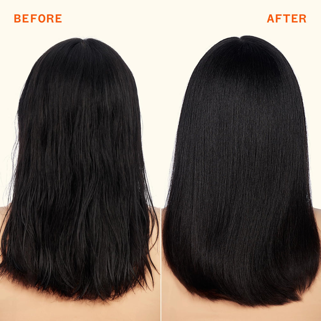 amika superfruit star lightweight hair styling + heat defense oil | heat protection, strengthen + reduce breakage, smooth frizz, add glossy shine | for all hair types
