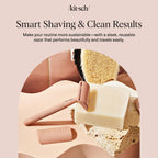 Buy now Kitsch Double Edge Safety Razors for Women and Men, Long Metal Handle and Stainless Steel Single Blade Razor with 5 Double Edge Refills, for Shaving and Travel Essentials - Terracotta at indiglob india
