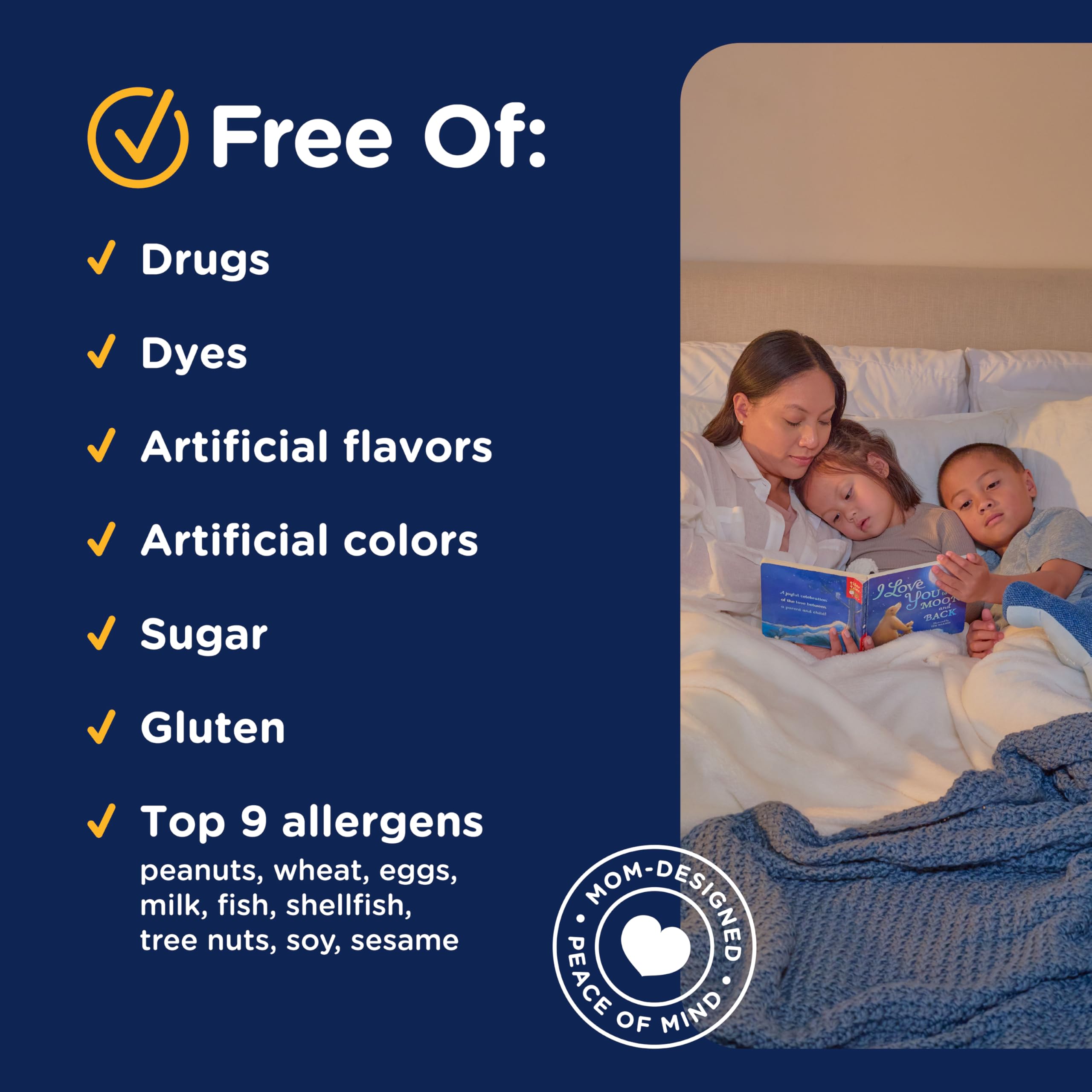 Mommy's Bliss Kids Sleep Support Liquid w/Melatonin, Grape Flavor, 4 Oz